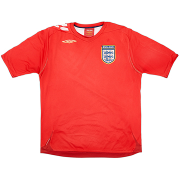 2006-08 England Away Shirt - 4/10 - (L)