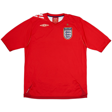 2006-08 England Away Shirt - 5/10 - (L)