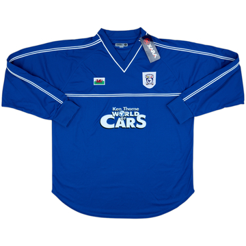 2001-02 Cardiff Home L/S Shirt (XL)