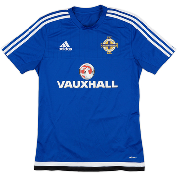2015-16 Northern Ireland adidas Training Shirt #2 - 9/10 - (S)