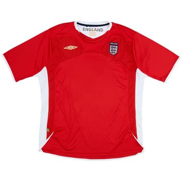 2006-07 England Umbro Training Shirt - 9/10 - (XXL)