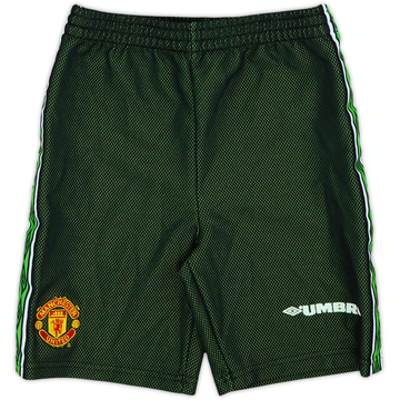 1998-00 Manchester United GK Shorts - 8/10 - (10-11 Years)
