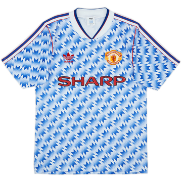 1990-92 Manchester United Away Shirt - 8/10 - (S)