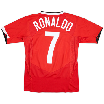 Camiseta de local del Manchester United 2004-06 Ronaldo #7 - 8/10 - (15-16 Años)