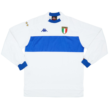 1998-00 Italy Away L/S Shirt - 9/10 - (L)