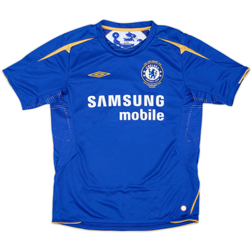 2005-06 Chelsea Centenary Home Shirt - 10/10 - (M.Boys)