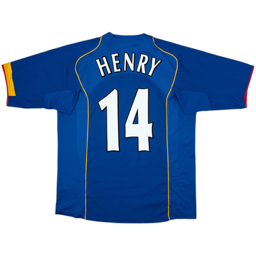 2004-06 Arsenal Away Shirt Henry #14 - 7/10 - (L)