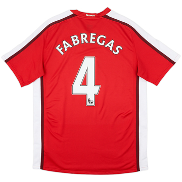 2008-10 Arsenal Home Shirt Fabregas #4 - 10/10 - (M)
