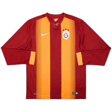 2014-15 Galatasaray Home L/S Shirt - 9/10 - (M)