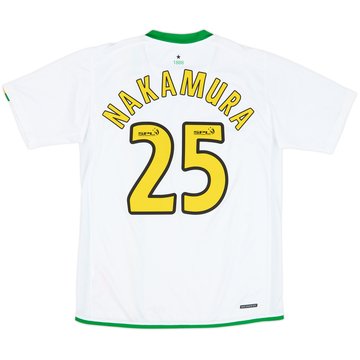 2006-08 Celtic European Shirt Nakamura #25 - 8/10 - (M)