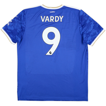 2021-22 Leicester Home Shirt Vardy #9 - 6/10 - (XL)