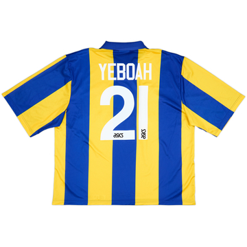1993-95 Leeds United Away Shirt Yeboah #21 - 8/10 - (XXL)