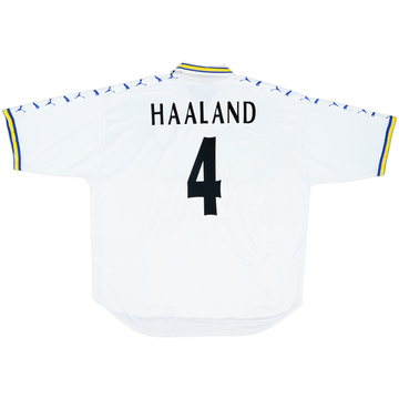 Camiseta de local del Leeds United 1998-00 Haaland #4 - 6/10 - (XXL)