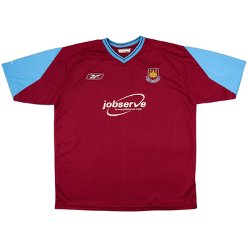 2003-05 West Ham Home Shirt - 10/10 - (XL)
