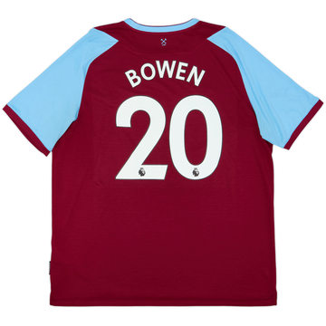 2020-21 West Ham Home Shirt Bowen #20 - 10/10 - (XXL)