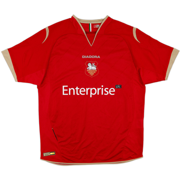 2007-08 Preston North End Away Shirt - 8/10 - (XL)