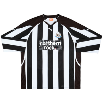 2010-11 Newcastle Home L/S Shirt - 5/10 - (3XL)