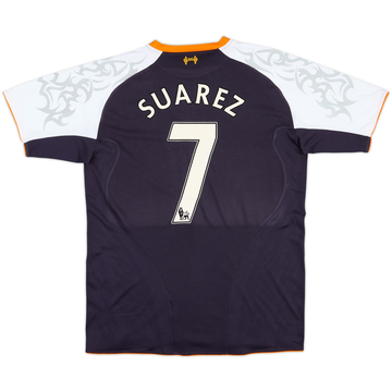 2012-13 Liverpool Third Shirt Suarez #7 - 7/10 - (L)