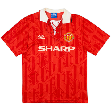 1992-94 Manchester United Home Shirt - 5/10 - (M)