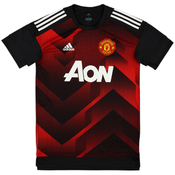 2017-18 Manchester United adidas Training Shirt - 6/10 - (S)