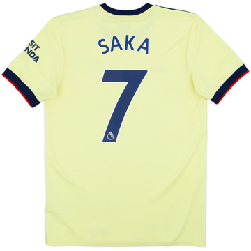 2021-22 Arsenal Away Shirt Saka #7 - 8/10 - (M)