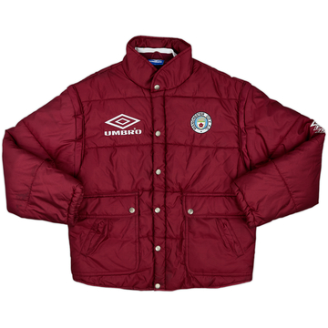 1995-96 Manchester City Umbro Padded Bench Coat - 8/10 - (M)
