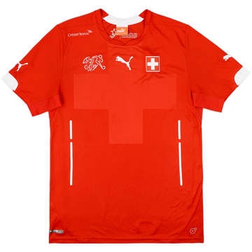 2014-15 Switzerland Home Shirt - 7/10 - (M)