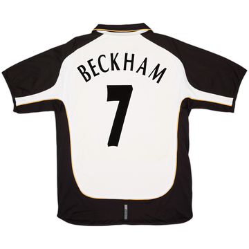 2001-02 Manchester United Centenary Away/Third Shirt Beckham #7 - 7/10 - (L)