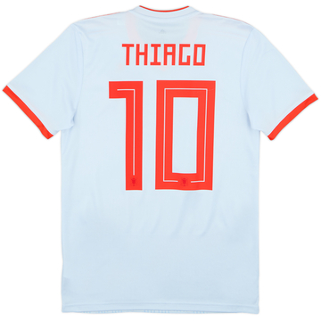 2018-19 Spain Away Shirt Thiago #10 - 9/10 - (S)