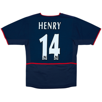 2002-04 Arsenal Away Shirt Henry #14 - 8/10 - (S)