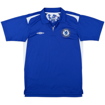 2005-06 Chelsea Umbro 1/4 Zip Polo Shirt - 8/10 - (S)