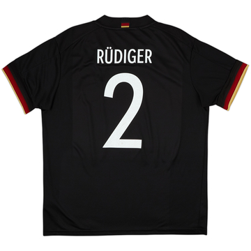 2020-21 Germany Away Shirt Rudiger #2 - 9/10 - (XL)
