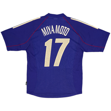 2002-04 Japan Home Shirt Miyamoto #17 (M)