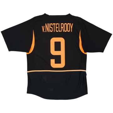 2002-04 Netherlands Away Shirt V.Nistelrooy #9 - 8/10 - (M)