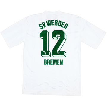 1992-93 Werder Bremen Match Issue Home Shirt #12