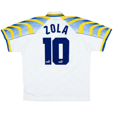1995-97 Parma Home Shirt Zola #10 - 7/10 - (L)