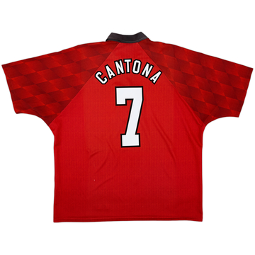 Camiseta de local del Manchester United 1996-98 Cantona #7 - 6/10 - (XXL)