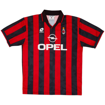 1994-95 AC Milan Home Shirt - 6/10 - (XL)