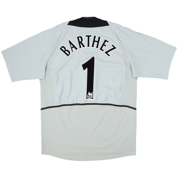 2002-04 Manchester United GK S/S Shirt Barthez #1 - 8/10 - (XL)