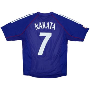 2002-04 Japan Player Issue Home Shirt Nakata #7 - 8/10 - (L)