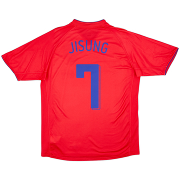 2006-08 South Korea Home Shirt Ji Sung #7 - 8/10 - (L)