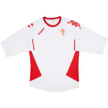 2011-12 Sporting Gijon Kappa Training L/S Shirt - 7/10 - (L)