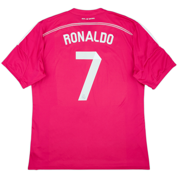 2014-15 Real Madrid Away Shirt Ronaldo #7 - 6/10 - (XXL)