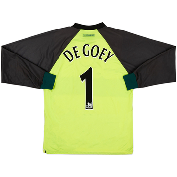 1997-99 Chelsea GK Shirt De Goey #1 - 8/10 - (M)
