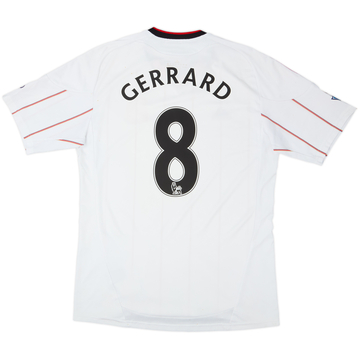 2010-11 Liverpool Away Shirt Gerrard #8 - 5/10 - (M)
