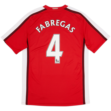 2008-10 Arsenal Home Shirt Fabregas #4 - 6/10 - (M)