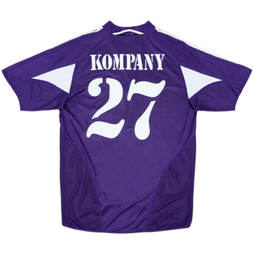 2004-05 Anderlecht Camiseta Visitante Kompany #27 - 7/10 - (M)