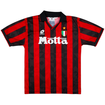 1993-94 AC Milan Home Shirt - 9/10 - (L)