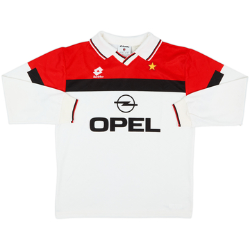 1994-95 AC Milan Away L/S Shirt - 5/10 - (L)
