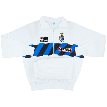 1988-89 Inter Milan Uhlsport Tracksuit - 7/10 - (XL)